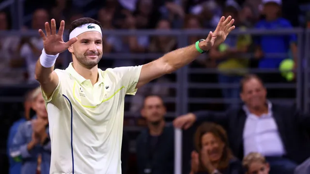 Григор Димитров тренира на острова на милиардерите