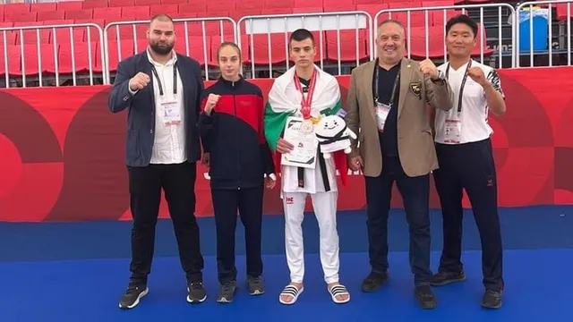 Злато и бронз за българските таекуондисти в Белгия