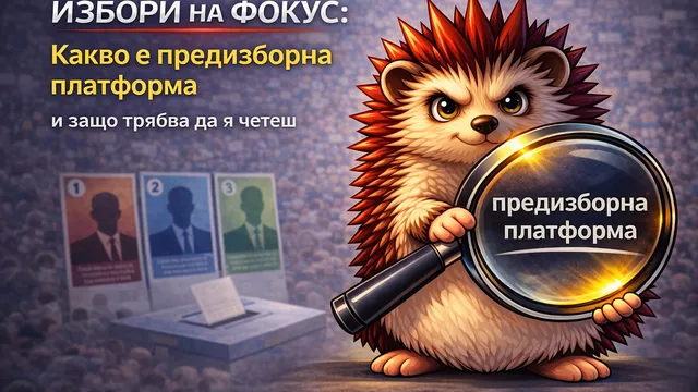 Избори на фокус: Какво е предизборна платформа и защо трябва да я четеш