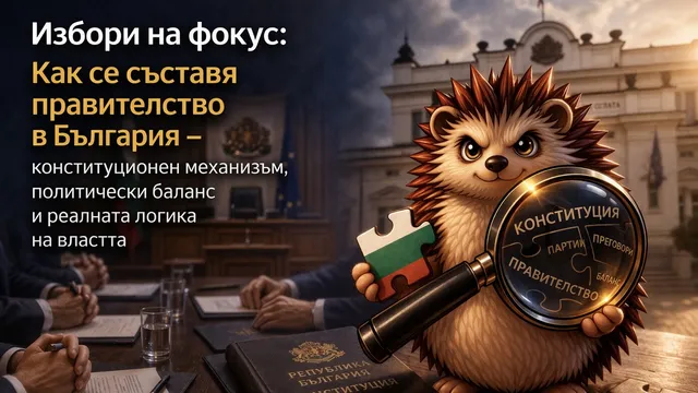 Избори на фокус: Как се съставя правителство в България – конституционен механизъм, политически баланс и реалната логика на властта