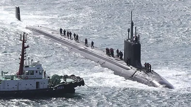 Американската подводница „Масачузетс“ се вля във Военноморския флот на САЩ
