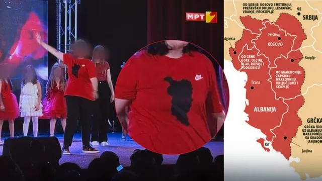 "Велика Албания" бе рекламирана по държавната телевизия на Северна Македония