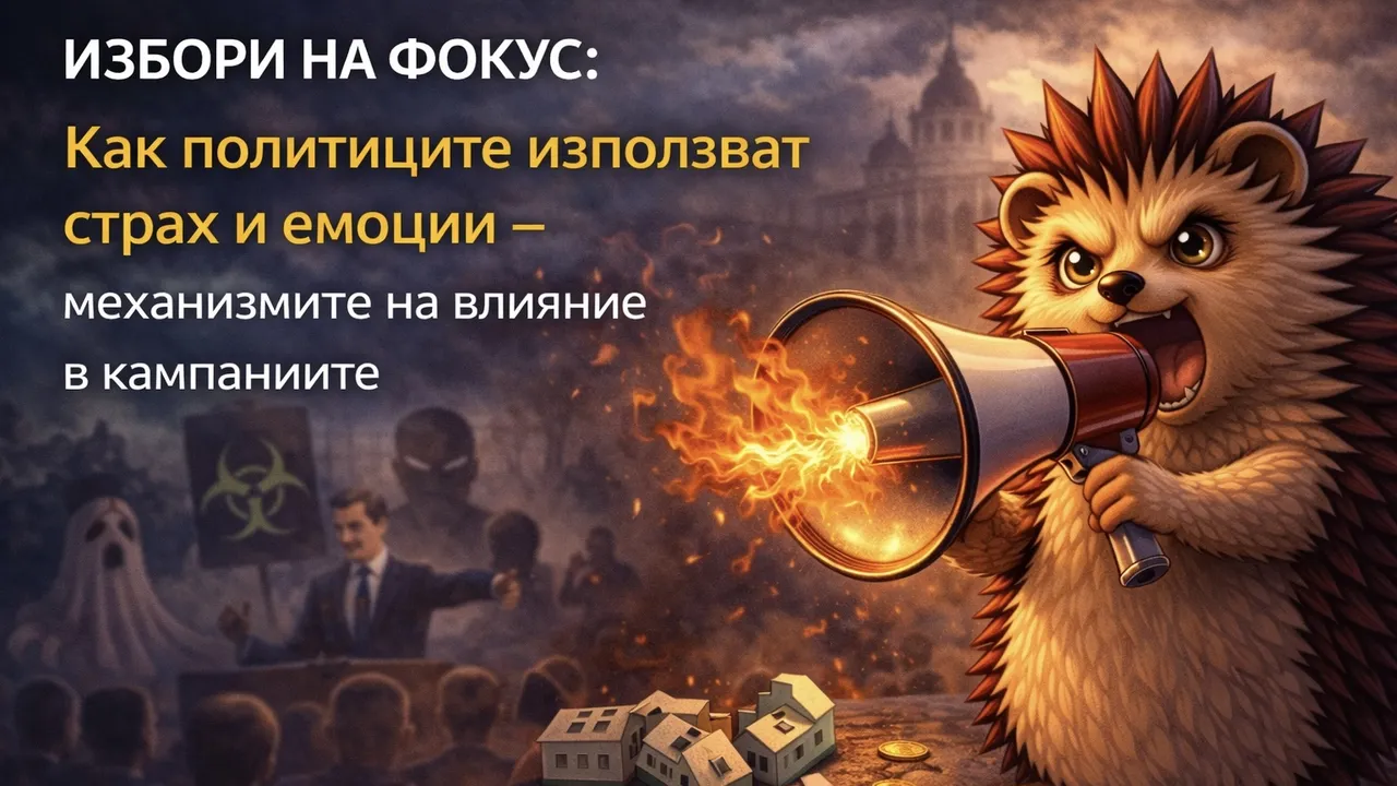 Избори на фокус: Как политиците използват страх и емоции – механизмите на влияние в кампаниите