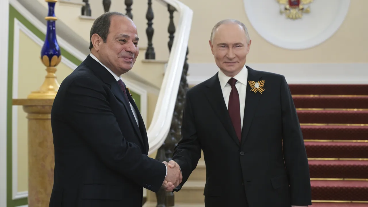 Путин и ал Сиси констатираха положителна динамика в сътрудничеството си