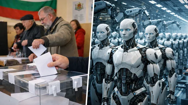 Избори в България, роботи в Китай: два свята, едно бъдеще. Китай вече произвежда робот на всеки 30 минути