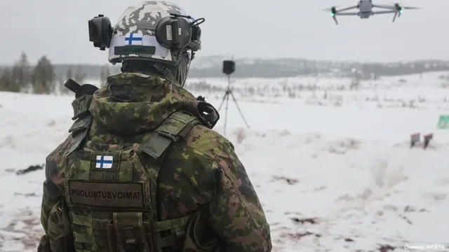 Украински дронове отново навлязоха в Естония и Финландия