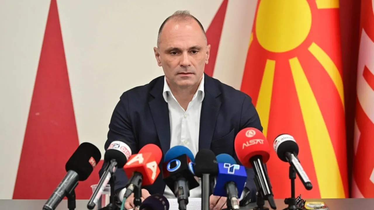 Опозицията в Северна Македония сигнализира ЕС за антиевропейските действия на Християн Мицкоски