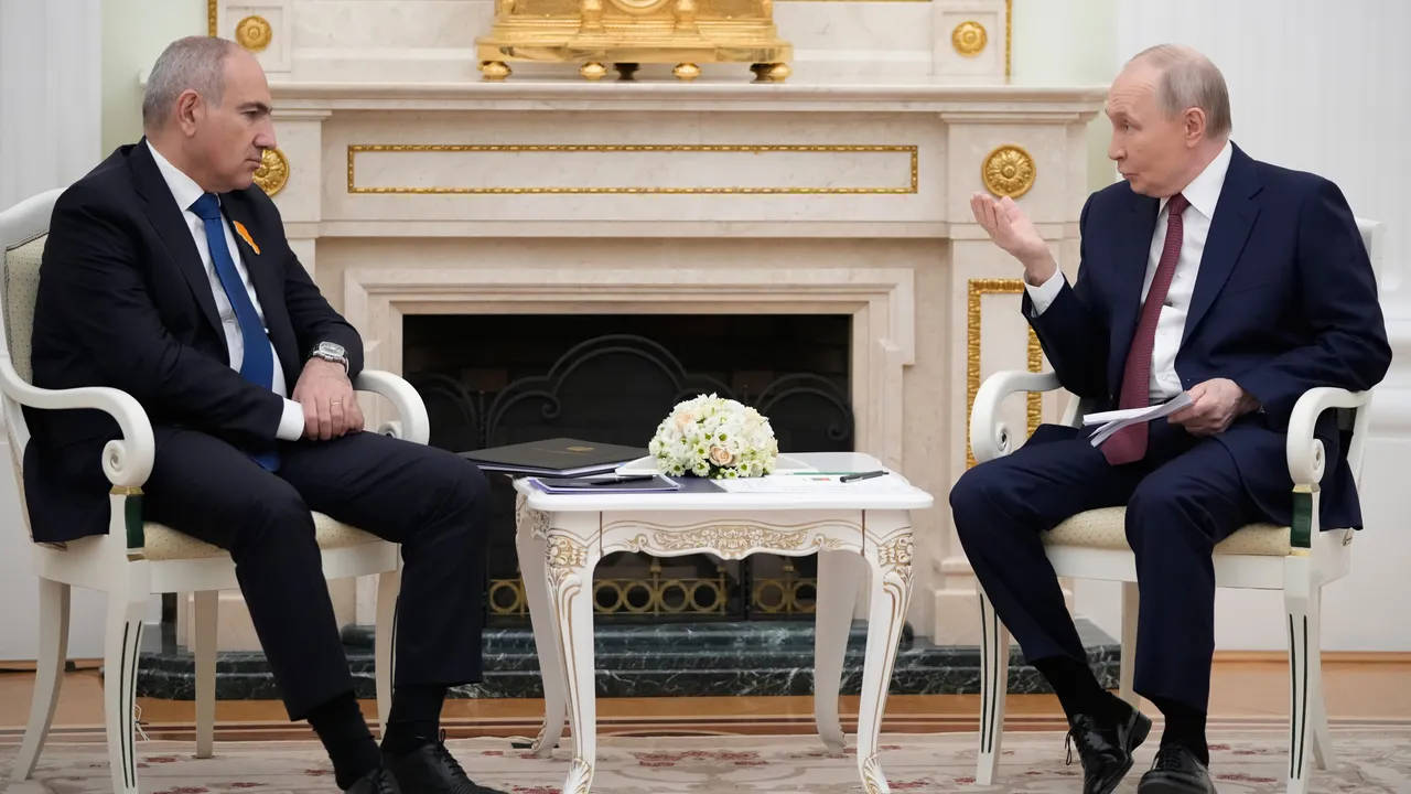 Путин към Пашинян: Членството на Армения в ЕС е „невъзможно по дефиниция“