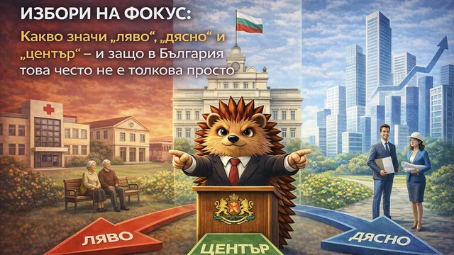 Избори на фокус: Какво значи „ляво“, „дясно“ и „център“ – и защо в България това често не е толкова просто
