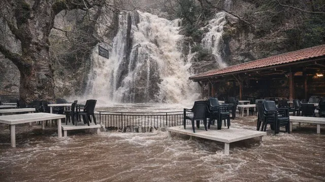 След снега – наводнения: Бачково под вода, техника разчиства свлачища (ВИДЕО)