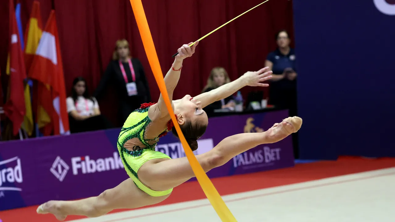 Нова демонстрация на българските гимнастички