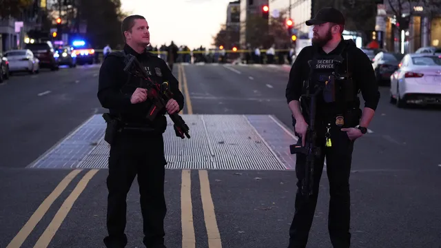 Сигнали за стрелба край Белия дом, Сикрет Сървис издирва заподозрян