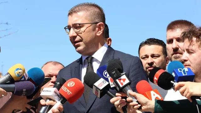 Мицкоски: Информирахме НАТО и ЕС за опит за дестабилизация на Северна Македония от опозицията