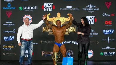 Николай Николов и Ралица Кашинова са абсолютните шампиони на Muscle Cup