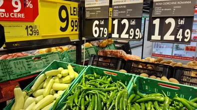 Плодовете и електроенергията дърпат нагоре инфлацията в Румъния