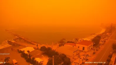 Африкански прах отново удари Гърция, идва към България и Северна Македония