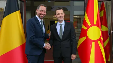 Външният министър на Белгия с Муцунски: България не трябва да пречи на Северна Македония в пътя към ЕС