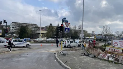 Жесток сблъсък в Шумен, трима са в болница