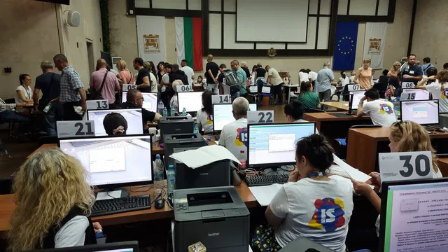 Голямо забавяне и грешки в Благоевград: едва 40% от протоколите обработени