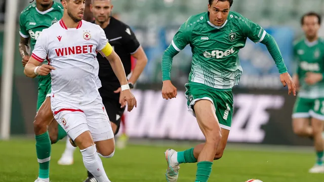 ЦСКА пусна кръв на Лудогорец след късен обрат в Разград