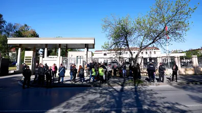 Протест срещу насилието над животни преди делото срещу Габриела и Красимир