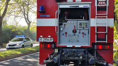 Жена пострада при пожар в Кърджали