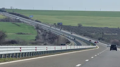 Ограничават движението в платното за Бургас от магистрала „Тракия“ в област Ямбол