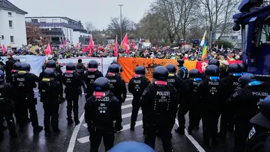 Протест в Германия след серия престъпления, свързвани с крайната десница