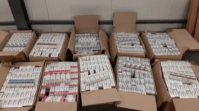 На „Дунав мост 2“ при Видин: Митнически служители задържаха 80 000 къса цигари