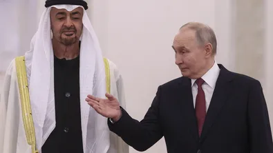 Путин и лидерът на ОАЕ обсъдиха ситуацията в Близкия изток
