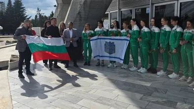 Варна посрещна гимнастичките на България