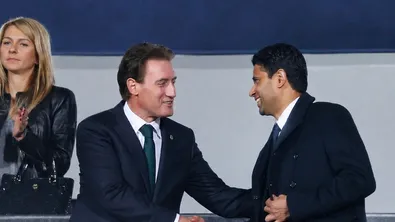 Президентът на ПСЖ поздрави Лудогорец за титлата при жените