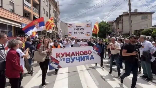 Между Вучич и Мицкоски: защо Куманово отново се превърна в балканска политическа сцена