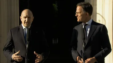 Радев при срещата с Рюте: България има много важен принос за сигурността на НАТО