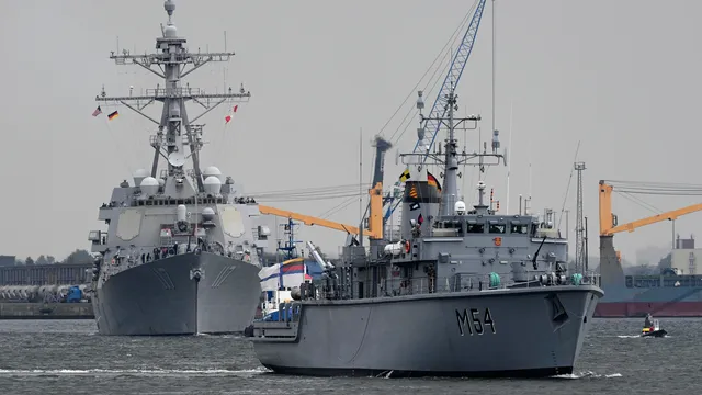 НАТО започна голямо военноморско учение в Балтийско море