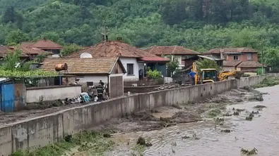 В котленското село Тича започва описът на щетите след наводнението