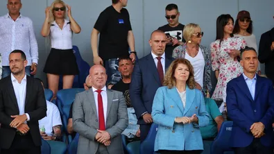 Илияна Йотова подкрепи "Мача на надеждата" в Бургас