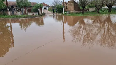 Силен дъжд наводни къщи във варненско село