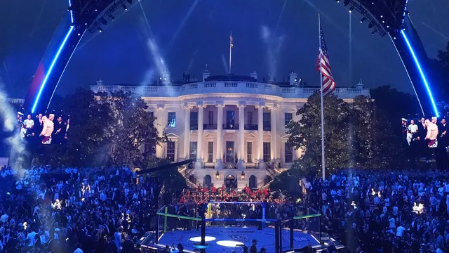 Гаетжи шокира Топурия на UFC Freedom 250 пред Тръмп в Белия дом