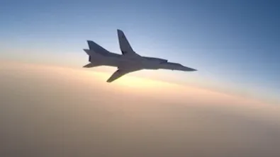 Руски бомбардировач Ту-22М3 се разби по време на учение в Сибир