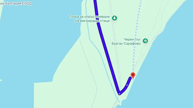 Сигнал за незаконно строителство и бетон край морето в Бургас