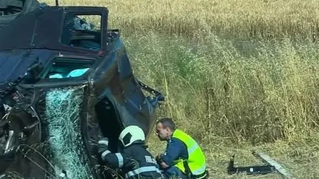 Тежка катастрофа на Тракия: Джип излетя в канавката