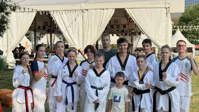 Южния парк се превръща в спортен кът през лятото