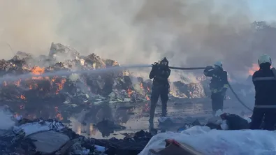 Солени глоби в Пловдив за палене на гуми и отпадъци