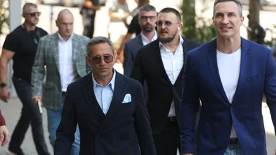 Енчо Керязов и Владимир Кличко се срещнаха