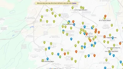 Интерактивна карта помага на седмокласниците в столицата да изберат гимназия