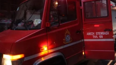 Двама загинали при пожар близо до Солун, сред жертвите има дете