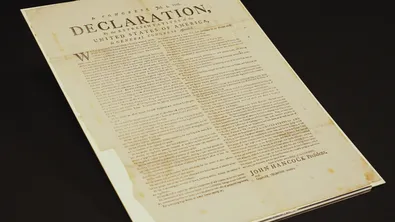Документ с историческа стойност: откриха рядко копие на Декларацията за независимост на САЩ