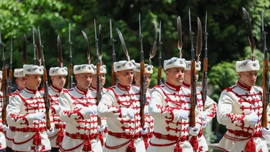 Националната гвардейска част отбелязва 147 години с тържествена смяна на караула