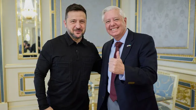 Зеленски за Линдзи Греъм: Истински защитник на свободата